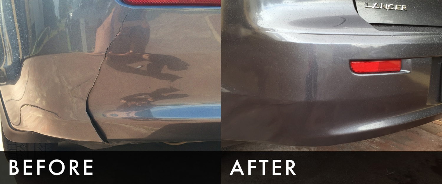we specialise in bumper repairs and minor panel or paint damage 0413